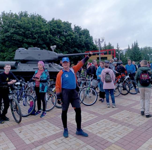 Велопробег, организованный Советом молодёжи ПАО «КАМАЗ»
